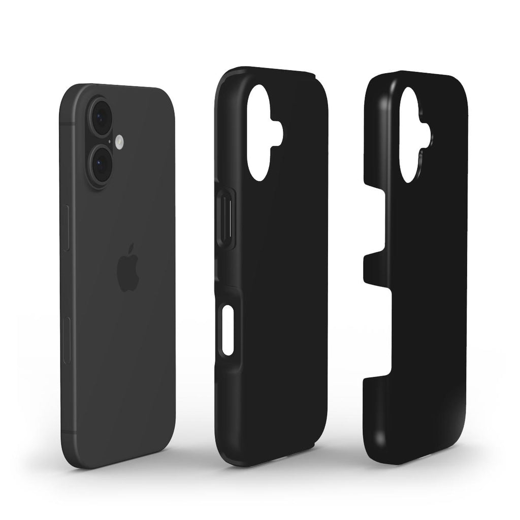 BLACK - Hard Phone Case